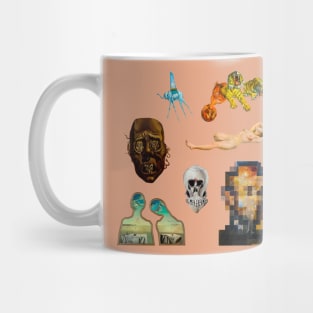 Salvador Dalí Sticker Pack Mug